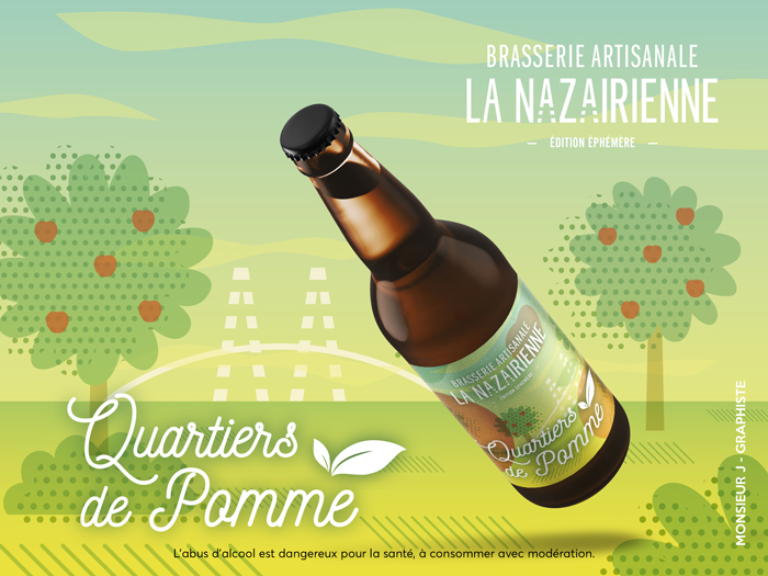 graphiste-saint-nazaire-la-baule-guerande-herbignac-44-quartiers-de-pomme-brasserie-la-nazairienne-illustration